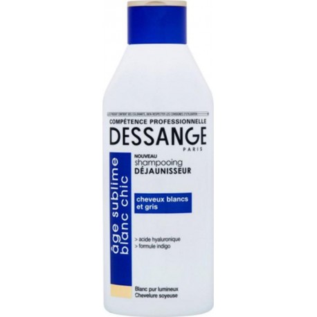 Dessange Paris Compétences Professionnelles Shampooing Déjaunisseur 250ml (lot de 4)