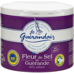 Le Guérandais Fleur de Sel de Guérande 100% naturel 125g (lot de 3)