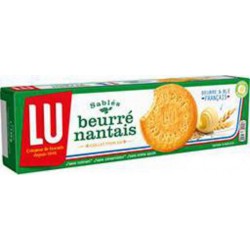 LU Biscuits sablés Beurré Nantais 130g (lot de 6)