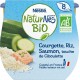 Naturnes Plat bébé bio dés 8 mois courgette, riz & saumon