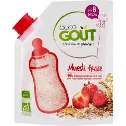 Good Gout Céréales bio bébé dès 8 mois muesli fraise