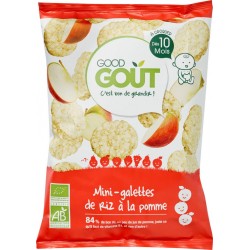 Good Gout Biscuits bébé bio dès 10 mois, riz/pomme
