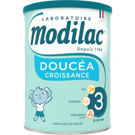 Modilac Lait bébé en poudre Croissance Doucéa