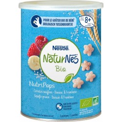 Nestle Céréales bébé dés 8 mois banane framboise Bio