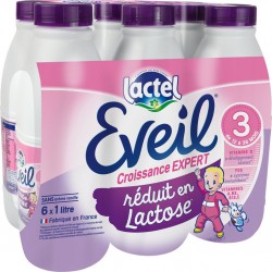 Eveil De Lactel Lait bébé croissance réduit en lactose