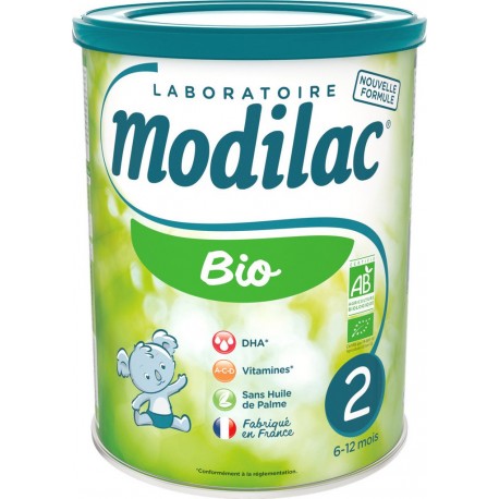 Modilac Lait bébé en poudre 2ème âge Bio