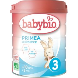 Babybio Lait bébé 3ème âge Primea croissance Bio