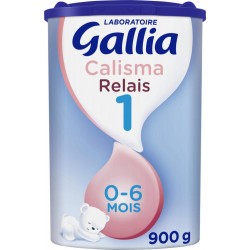 Gallia Lait bébé 1er âge de 0 à 6 mois Calisma Relais 900g