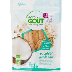 Good Gout Biscuits bébé bio dès 8 mois, carrés coco