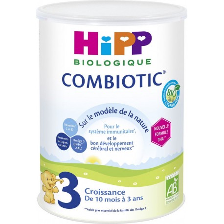 Hipp Biologique Lait bébé en poudre dès 10 mois