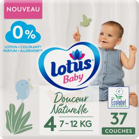LOTUS BABY Lotus baby Touch couches taille 3 (4-9kg) x72 72