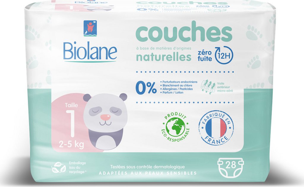 Biolane Couches Bebe Taille 1 2 5kg Megastorexpress Com