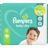Pampers Couches taille 6 : 13-18Kg Baby Dry