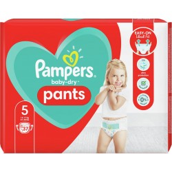 Pampers Couches-culotte taille 5 : 11-18Kg baby dry
