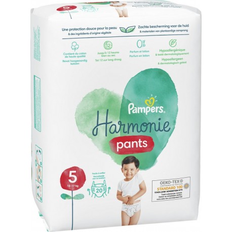 Pampers Harmonie Couches Hypoallergéniques, Taille