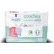 Biolane Couches bébé taille 2 : 3-6Kg