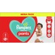 Pampers Couches-culotte taille 3 : 6-11Kg baby dry