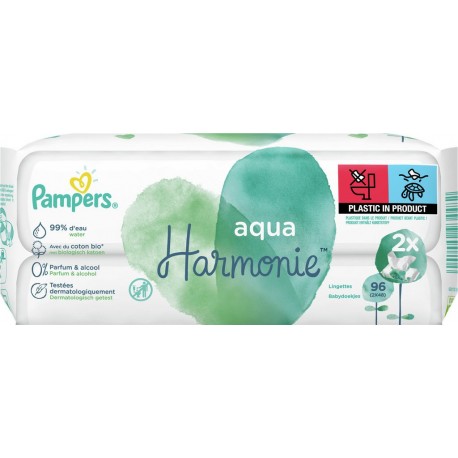 Lingette pampers harmonie aqua - Pampers