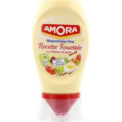 Amora Mayonnaise Fine Recette Fouettée aux Blancs d’Oeufs 230g (lot de 5)