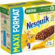 Nestlé NESQUIK Barres de céréales au chocolat 12 barres 25g maxi format 300g (lot de 3)