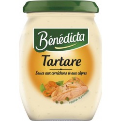 Bénédicta Tartare Sauce au Cornichons et aux Câpres 260g (lot de 6)
