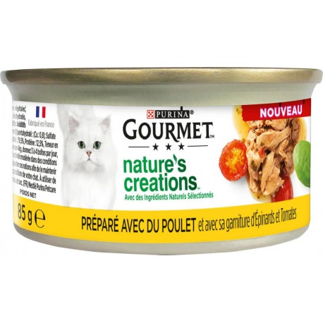 GOURMET GOURM NAT CREATION PLT 85G