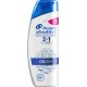 Head & Shoulders Shampooing Antipelliculaire + soin 2 in 1 Classic 255ml (lot de 4)