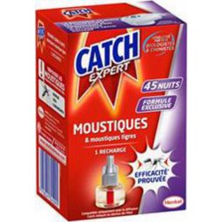 Catch Recharge anti-moustiques 45 nuits la recharge