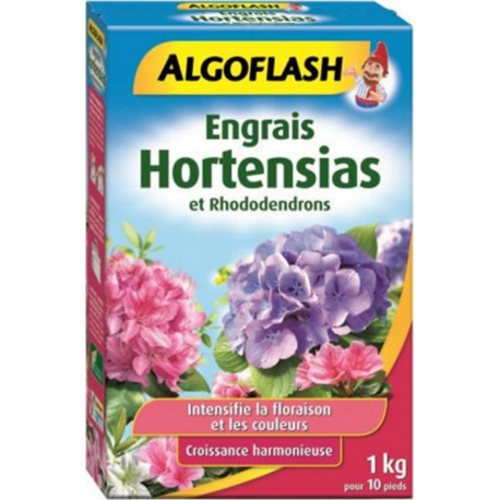 Algoflash Engrais Hortensias et Rhododendrons 1Kg