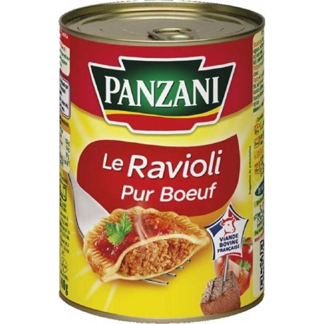 Panzani Le Ravioli Pur Boeuf 400g (lot de 12)