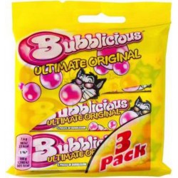 Bubblicious Original (Lot économique de 3 paquets)