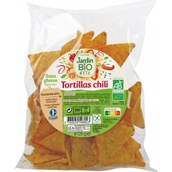 Jardin Bio Chips tortillas Bio chili