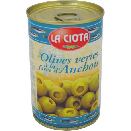 La Ciota Olives vertes farce anchois