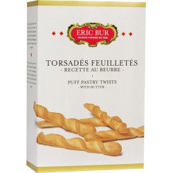 Eric Bur Biscuits apéritifs torsadés feuilletés