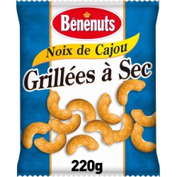 Benenuts Noix de cajou grillées à sec