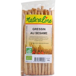 Naturaline Gressins bio au sésame 125g