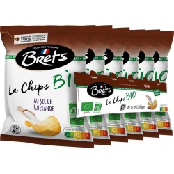 Bret’s Bret S Chips au sel de Guérande Bio BRET'S 25g x6 150g