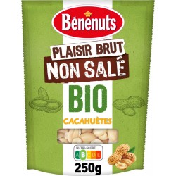 Benenuts Cacahuètes plaisir brut Bio