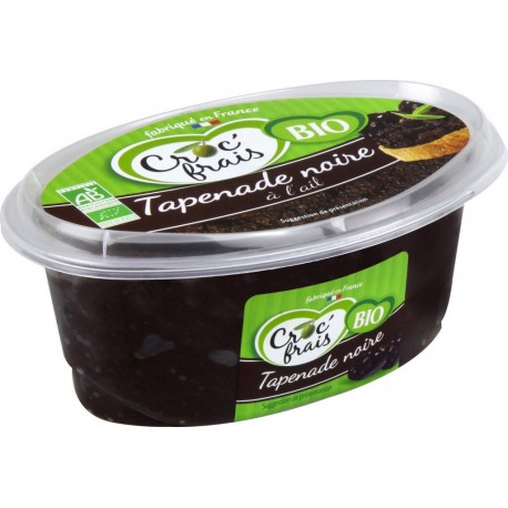 Croc Frais Tapenade noire bio CROC'FRAIS