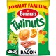 Bénénuts Twinuts Cacahuètes goût Bacon 260g