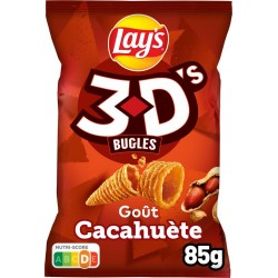 3d Lay S Biscuits apéritifs goût cacahuète 3D LAY'S