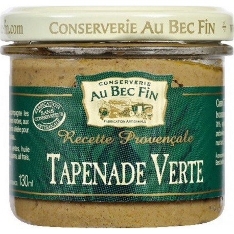 Conserverie Au Bec Fin Tapenade verte