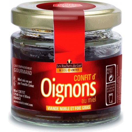 Miel Cretet Confit d'oignons au miel