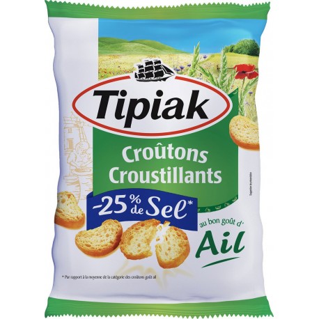 Tipiak Croutons goût ail