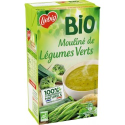 Liebig Soupe bio Mouliné de légumes verts
