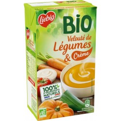 Liebig Soupe de légumes & crème Bio 1L