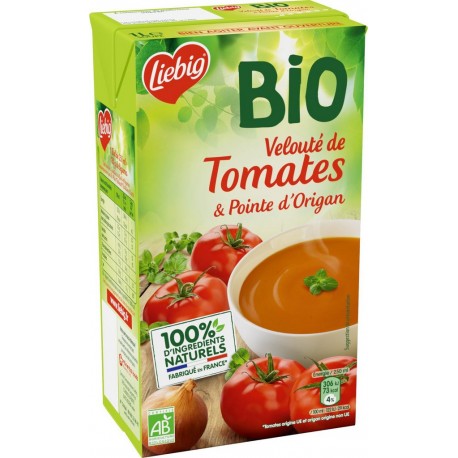 Liebig Soupe de tomates et pointe d'origan Bio