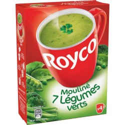 Royco Soupe déshydratée Mouliné 7 Légumes Verts 67,6g