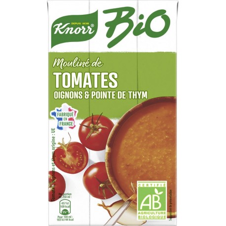 Knorr Soupe Moulinée de Tomates Oignons bio