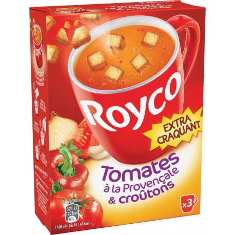 Royco Soupe déshydratée tomates à la provençale x3 20g